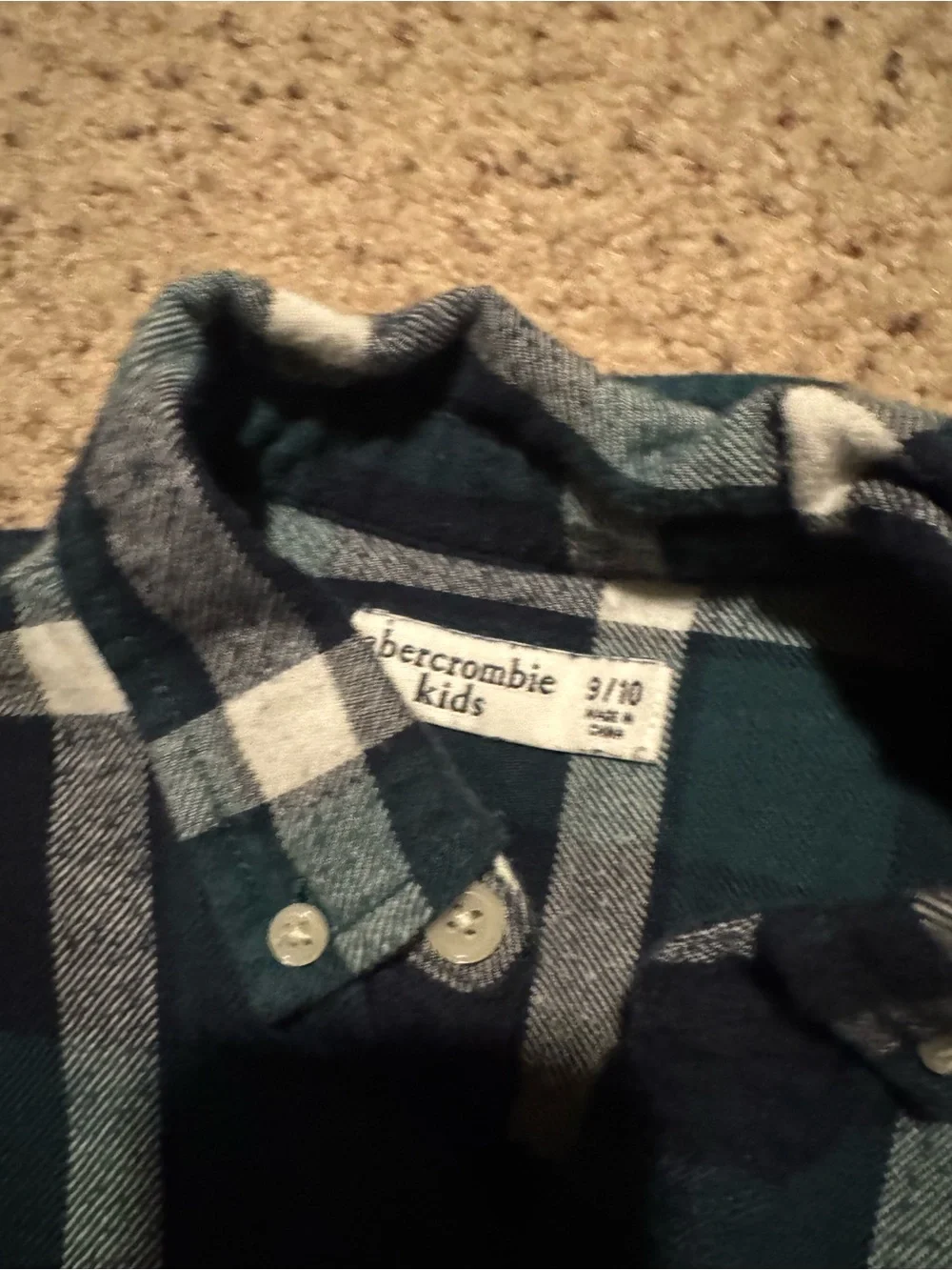 Abercrombie 9/10 flannel lot